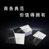 双铜纸超值名片
